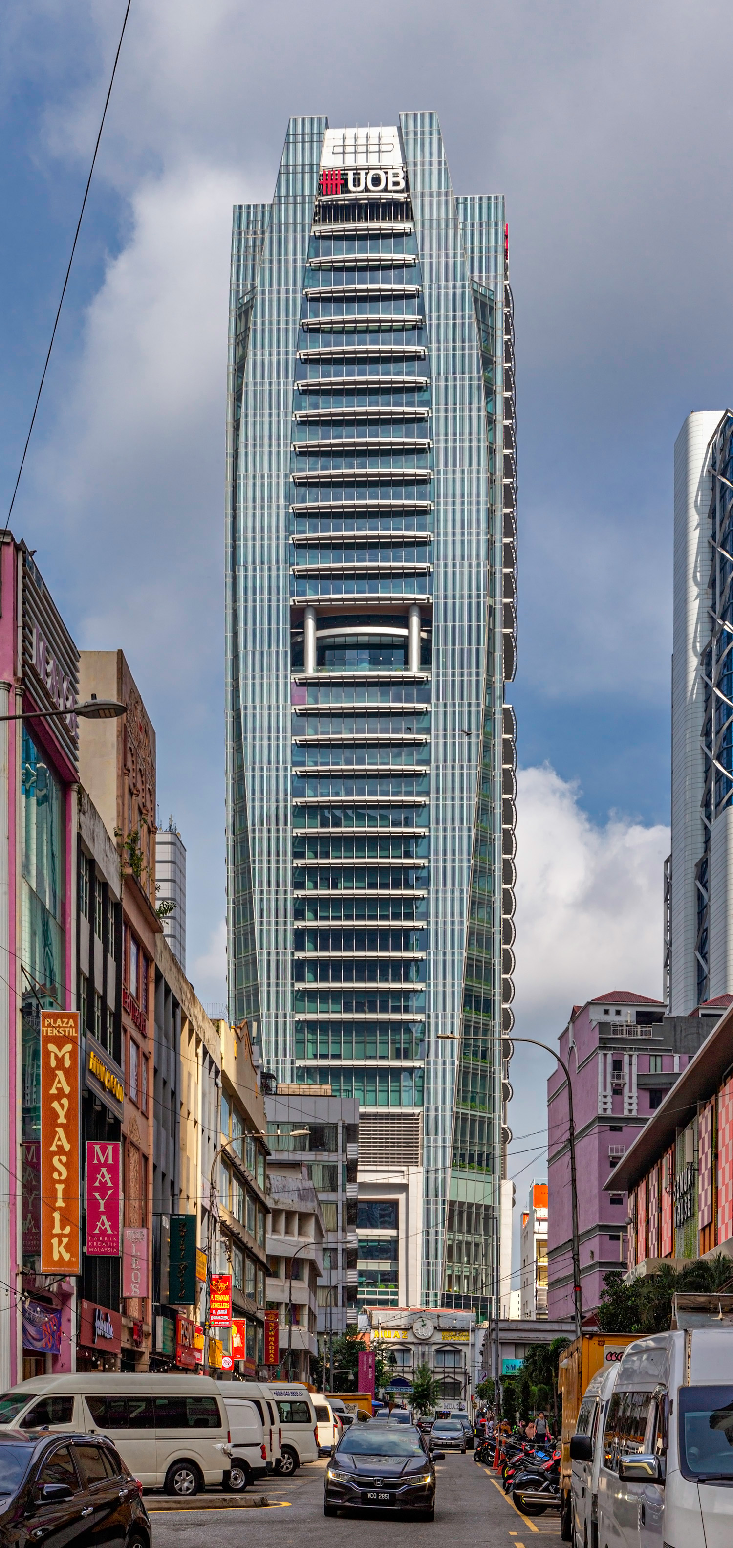 UOB Tower 2, Kuala Lumpur - View from Jalan Bunus 6. © Mathias Beinling